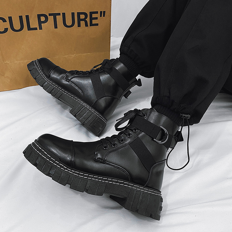 British fashion motorcycle boots B1 