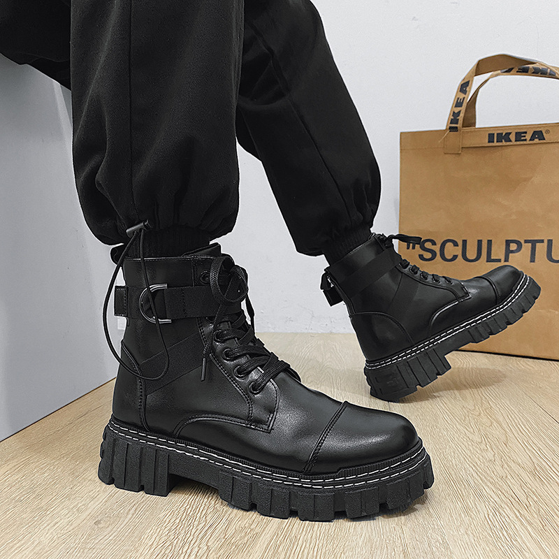 British fashion motorcycle boots B1 