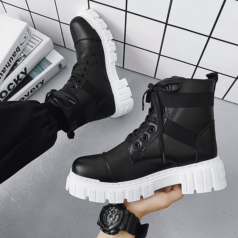 British fashion motorcycle boots B2