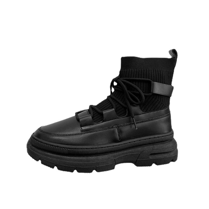 british style leather boots B16