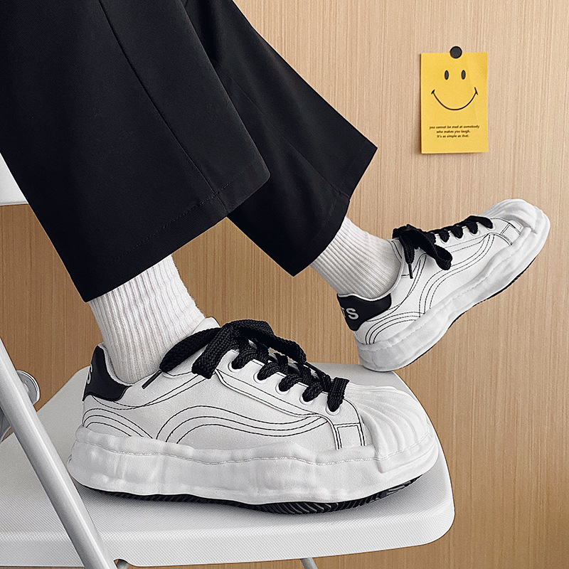 Design Mihara Men's Shoes B61 white