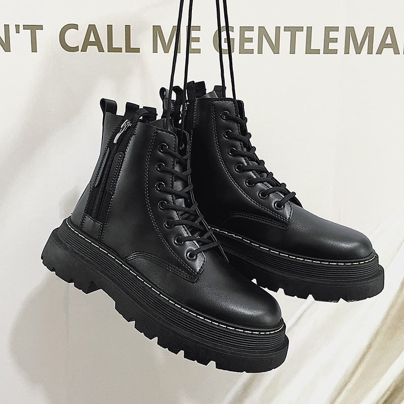 High top motorcycle boots B4