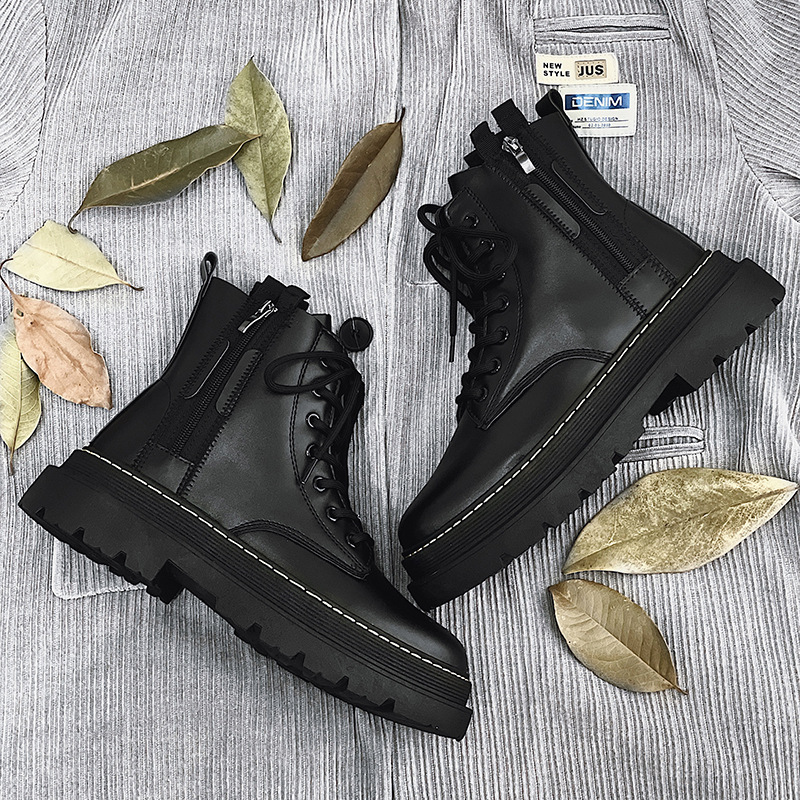 High top motorcycle boots B4