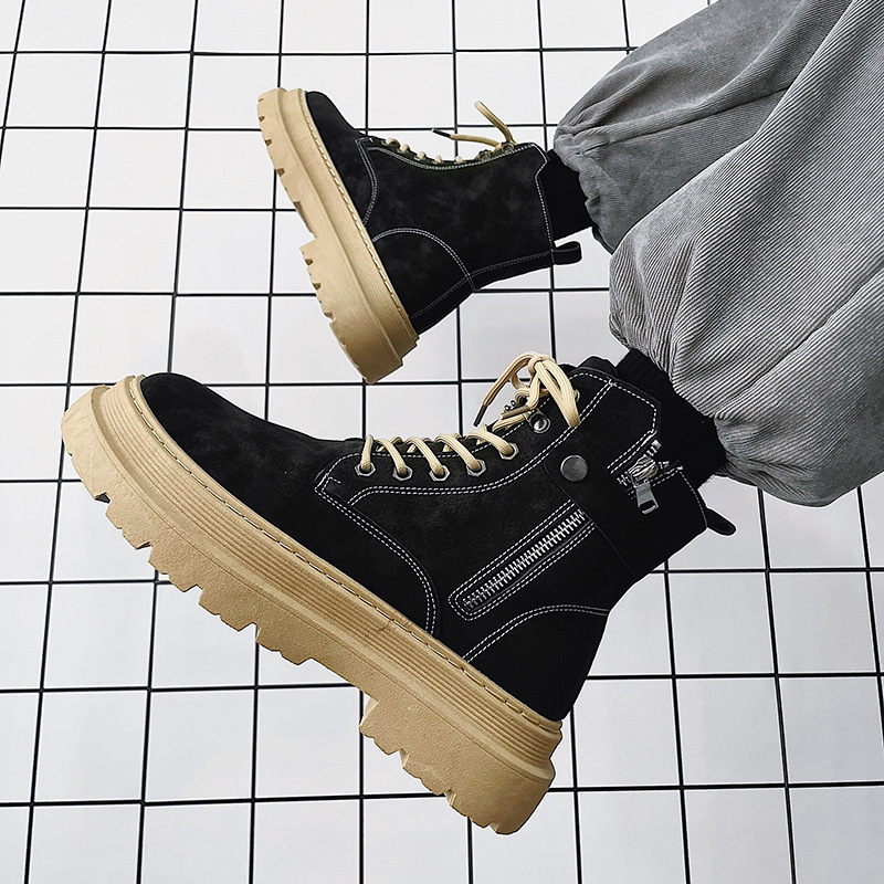 Hong Kong Fan Motorcycle Boots B7  black