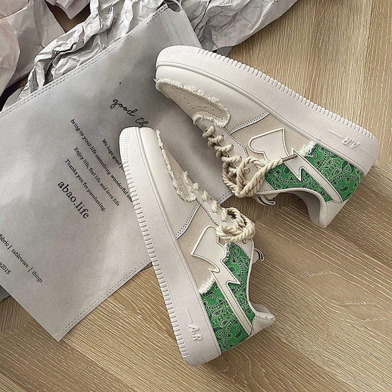 Hong Kong style flat shoes B49 beige