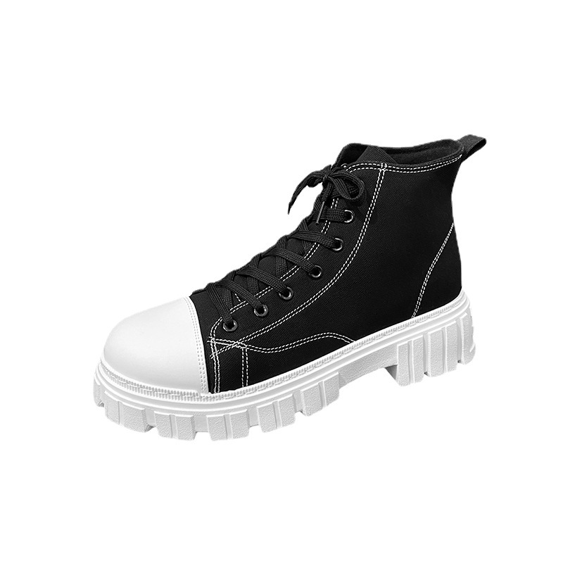 Hong Kong style high end boots B25 white