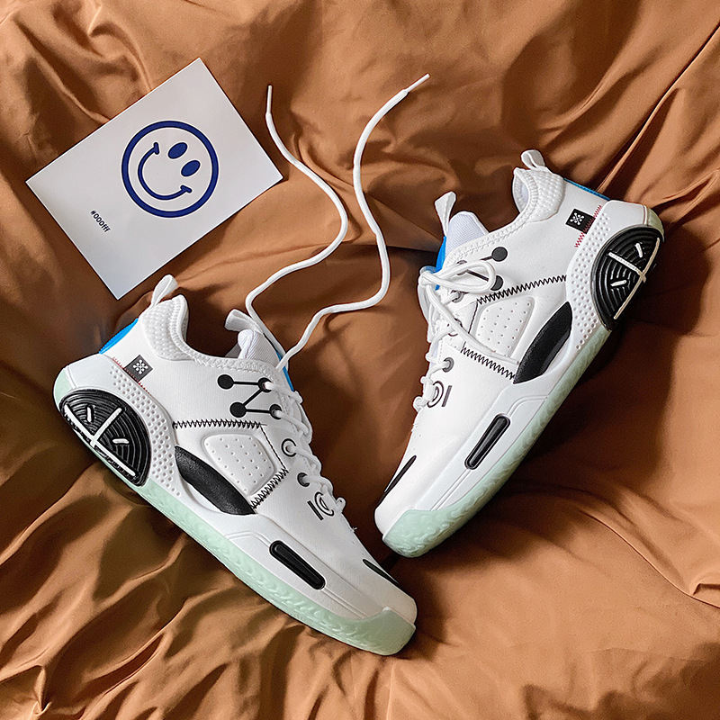 Hong Kong style sports shoes B56 White