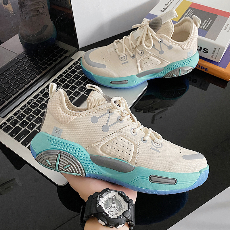 Hong Kong style sports shoes B57 blue