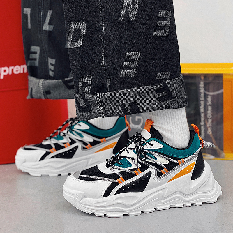 internet celebrity daddy shoes B85 green