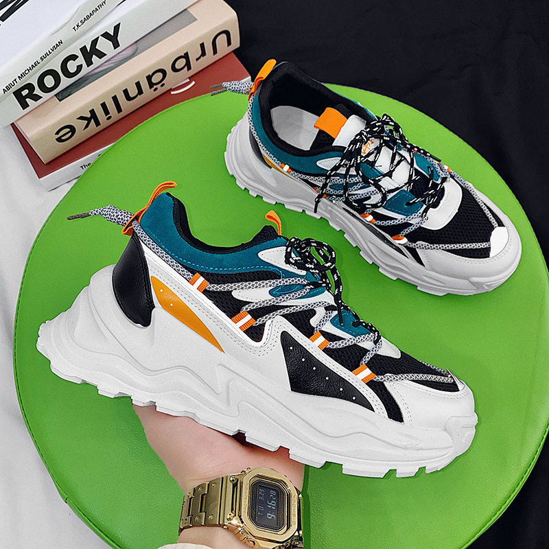 internet celebrity daddy shoes B85 green