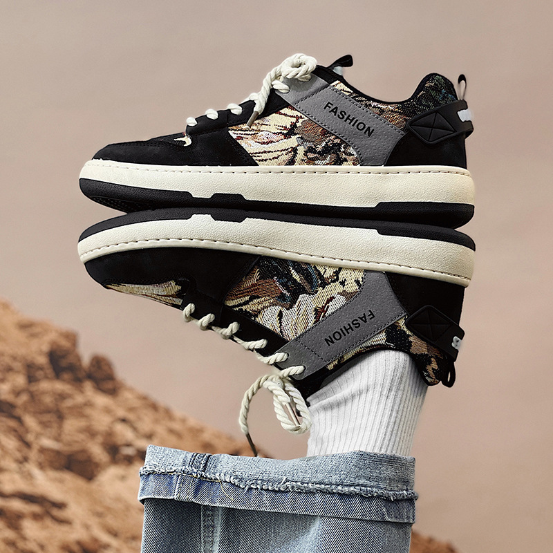 men's canvas shoes B67 black