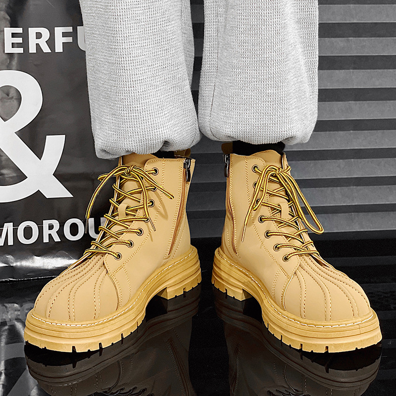 new rhubarb boots B22 yellow