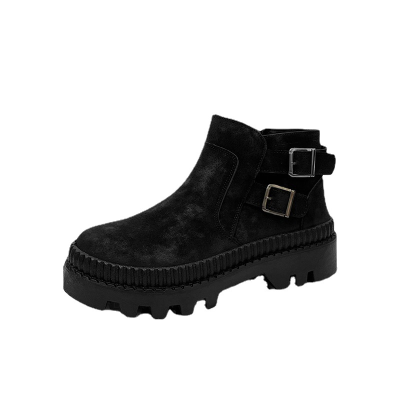 side zip boots B35