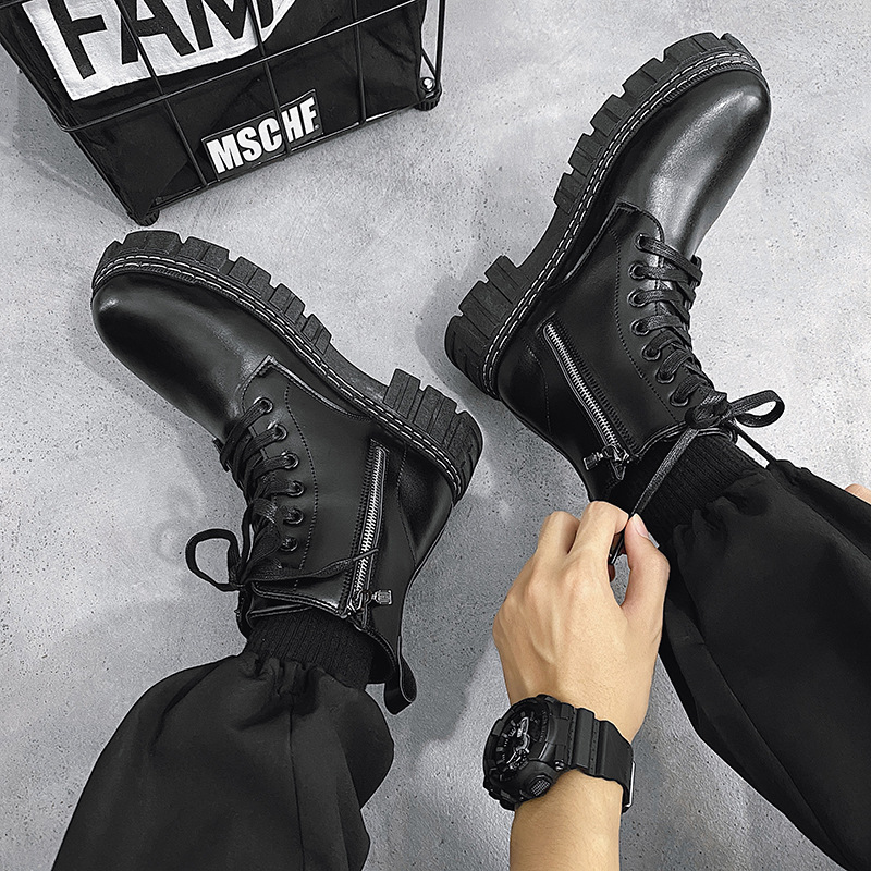 Side Zip Work Boots B3