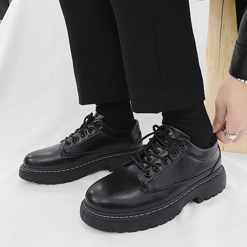 youth leather shoes B80
