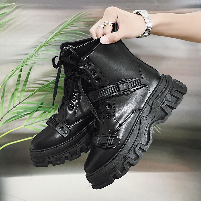 trendy forest men's boots B36