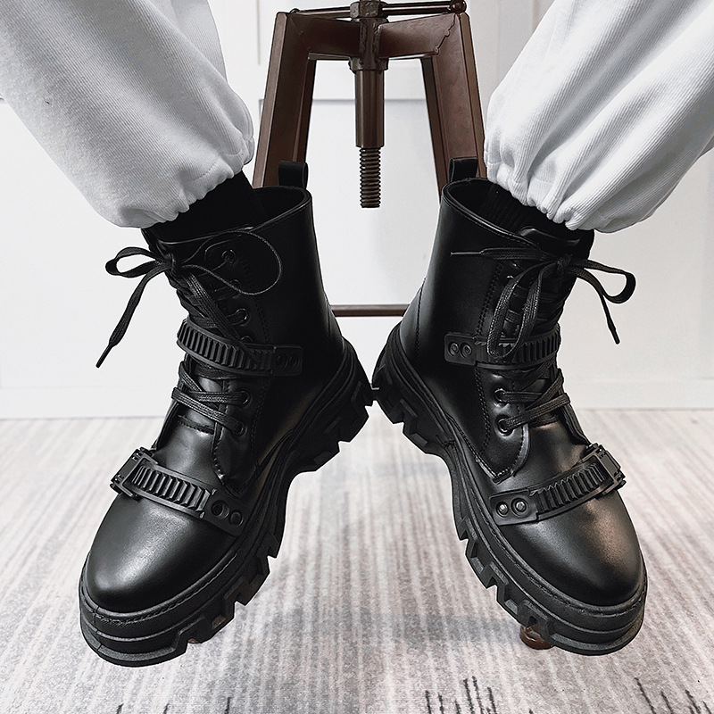 trendy forest men's boots B36