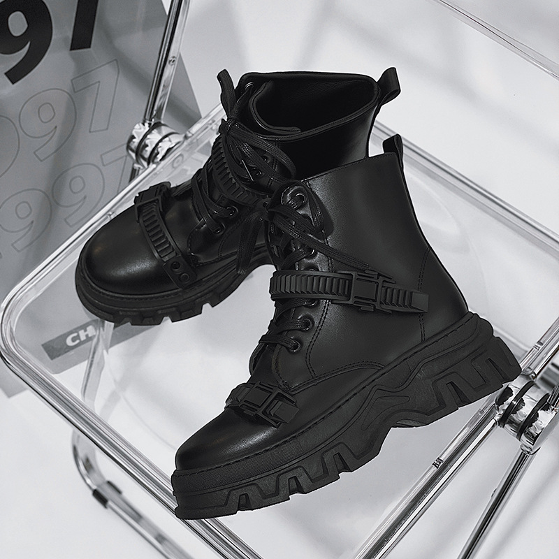 trendy forest men's boots B36