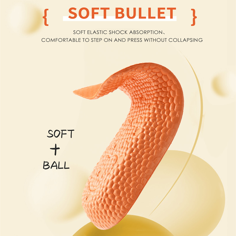 Heightening insoles for men and women B91 orange