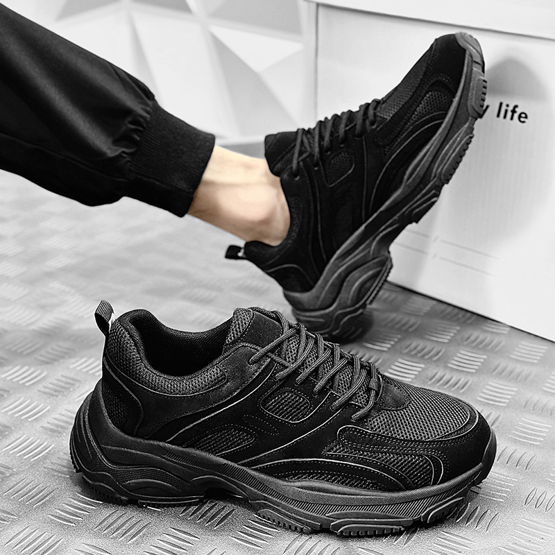 casual daddy shoes B64 black