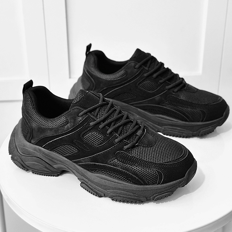 casual daddy shoes B64 black