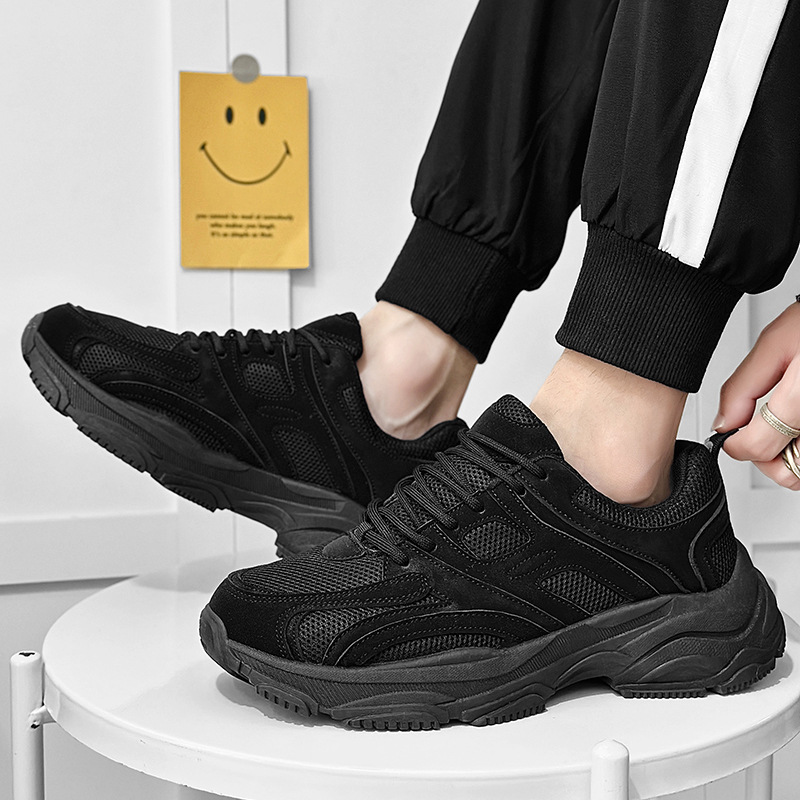 casual daddy shoes B64 black