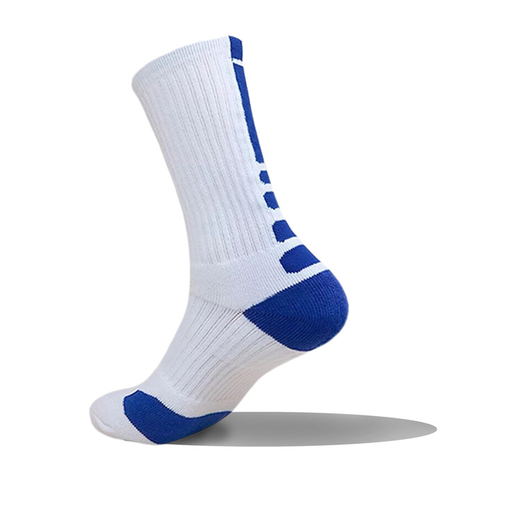 mid calf sports socks B91 white 